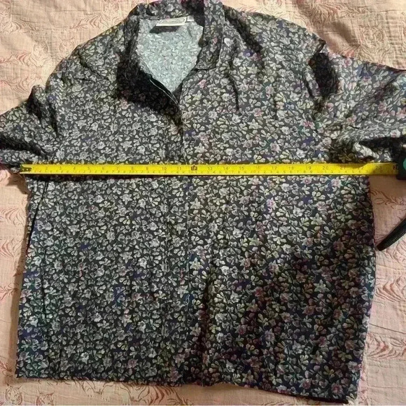 Dunedin British Isles Floral Viscose Blouse - Size UK 14 - Picture 6 of 7